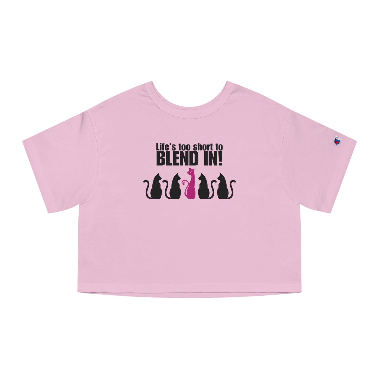 Blend Champion Women's Heritage Cropped T - Shirt - T - Shirt - Epileptic Al’s Shop