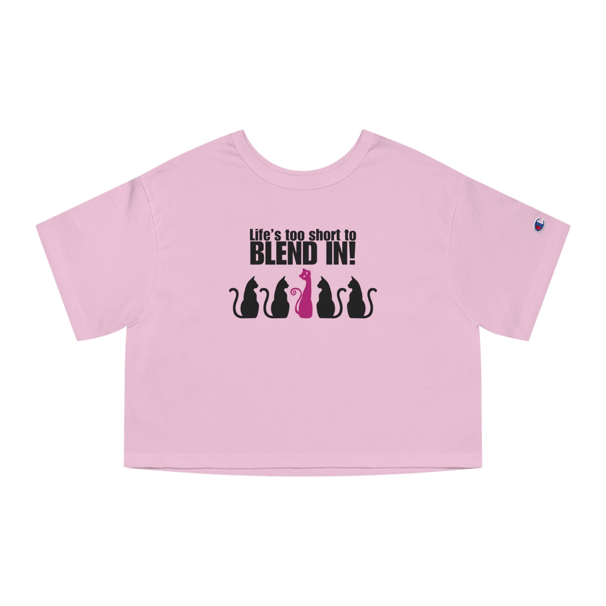 Blend Champion Women's Heritage Cropped T - Shirt - T - Shirt - Epileptic Al’s Shop
