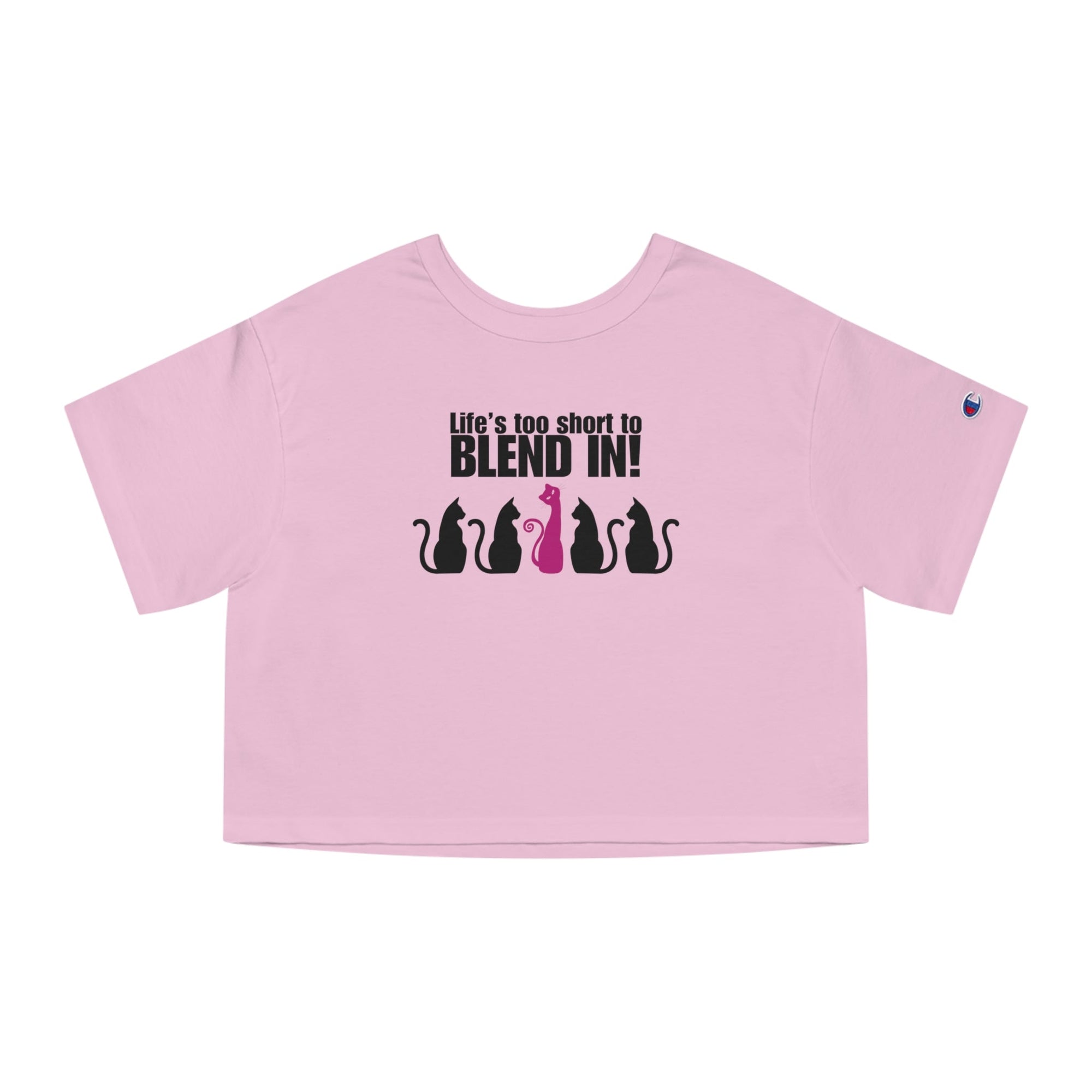 Blend Champion Women's Heritage Cropped T - Shirt - T - Shirt - Epileptic Al’s Shop