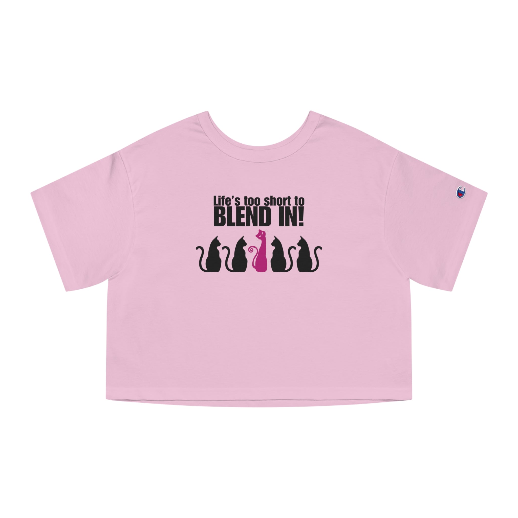 Blend Champion Women's Heritage Cropped T - Shirt - T - Shirt - Epileptic Al’s Shop