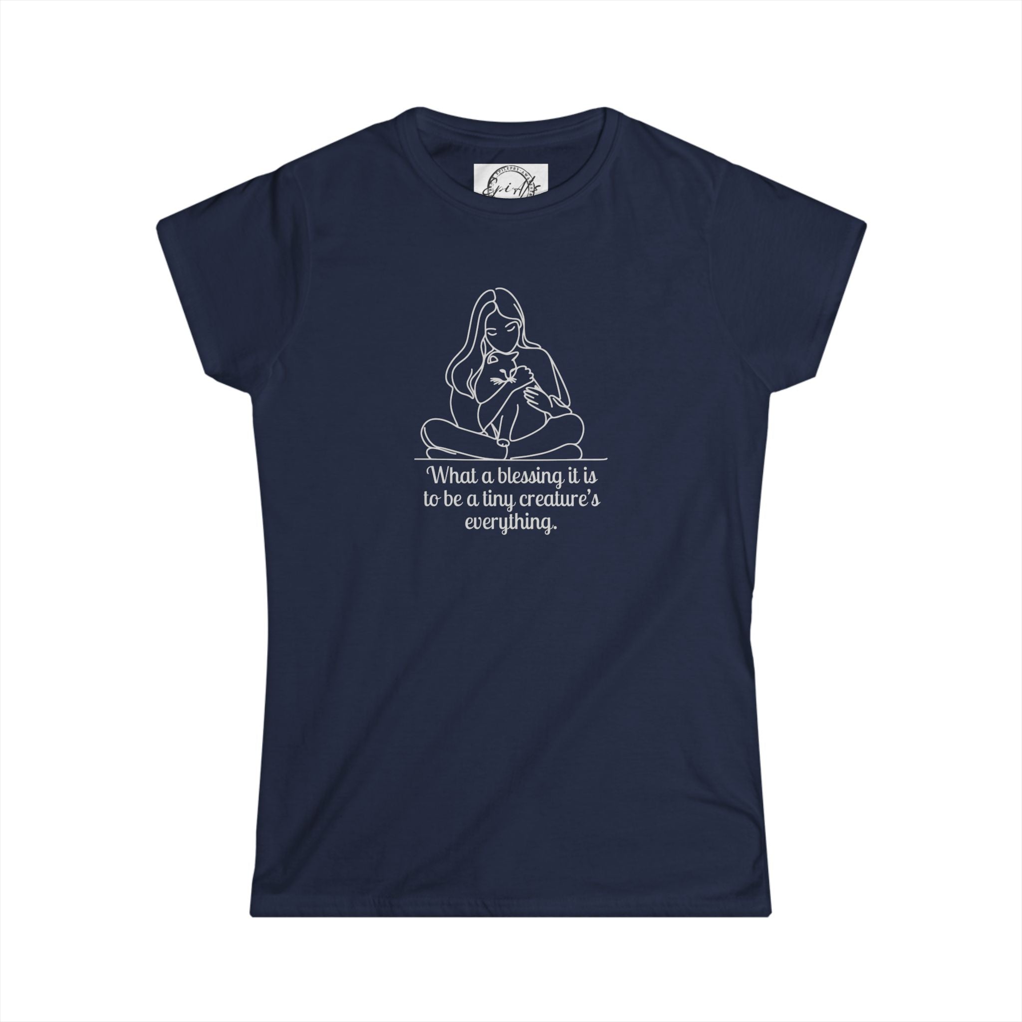 Blessing Inspirational Cat Lady's Softstyle Tee - Clothing, T-shirts - EpiAl's Shop