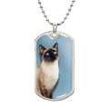 Blue Eyed Siamese Necklace - Jewelry, Necklaces - EpiAl's Shop
