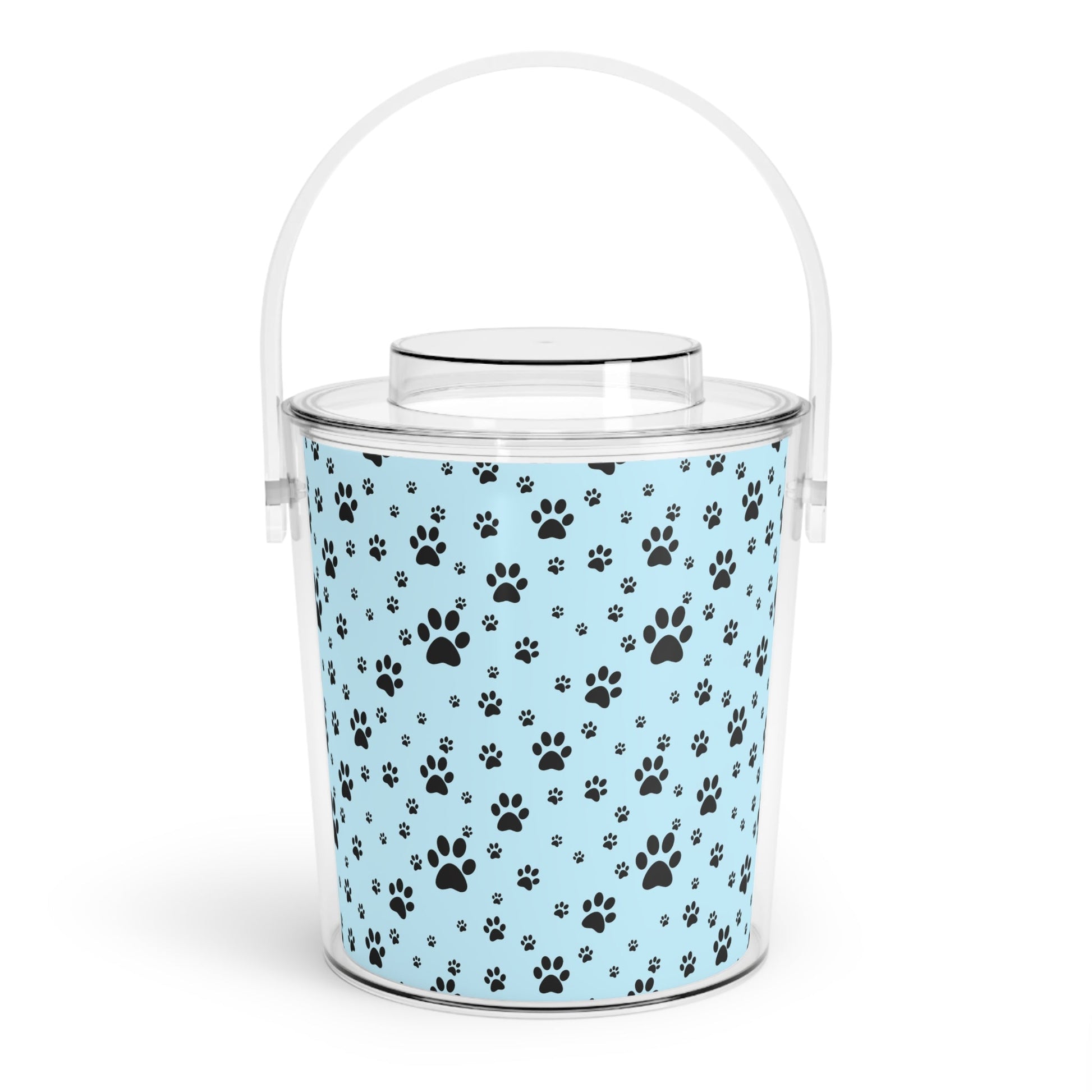 Blue Paws Ice Bucket with Tongs - Accessories - Epileptic Al’s Shop