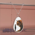 Bold Animal Encounter Oval Necklace - Jewelry, Necklaces - EpiAl's Shop