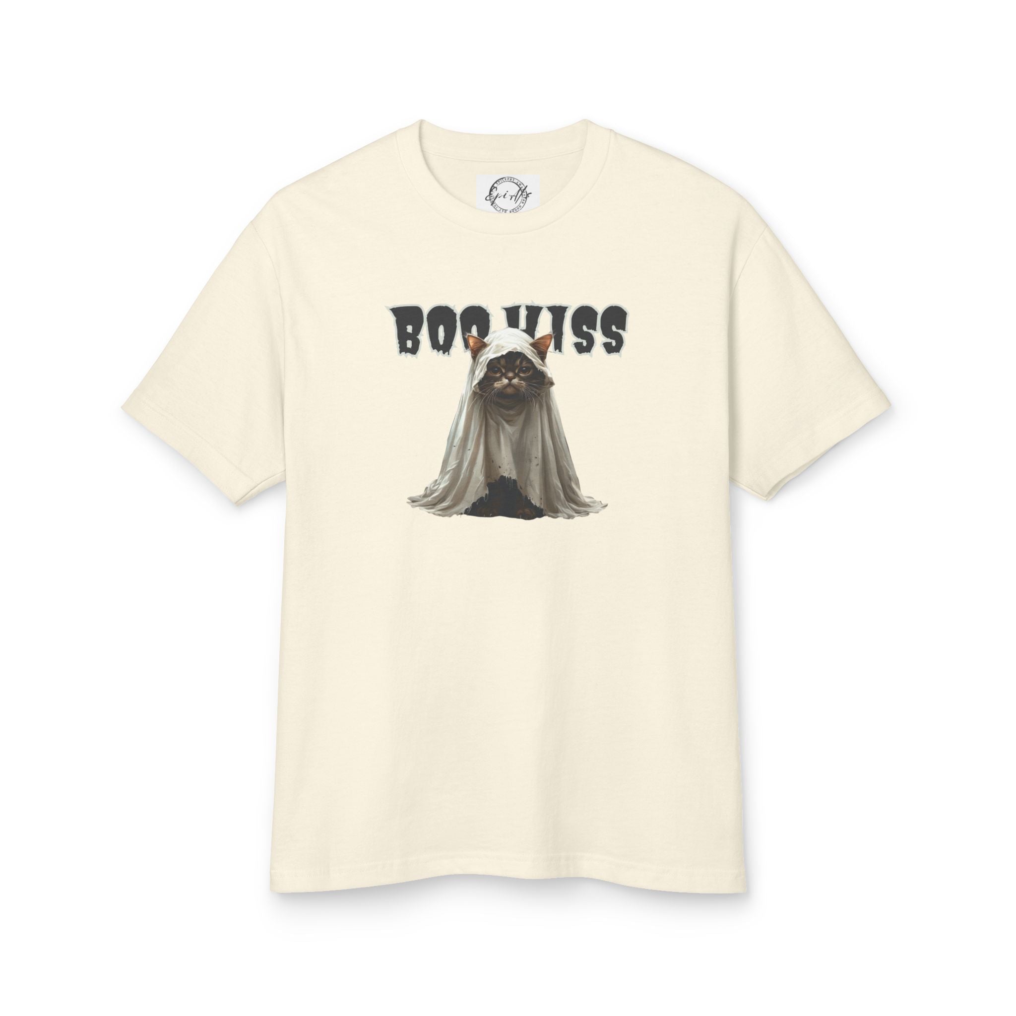 Boo Hiss Ghost Kitty Unisex Tee, Halloween Shirt - Clothing, T-shirts - EpiAl's Shop