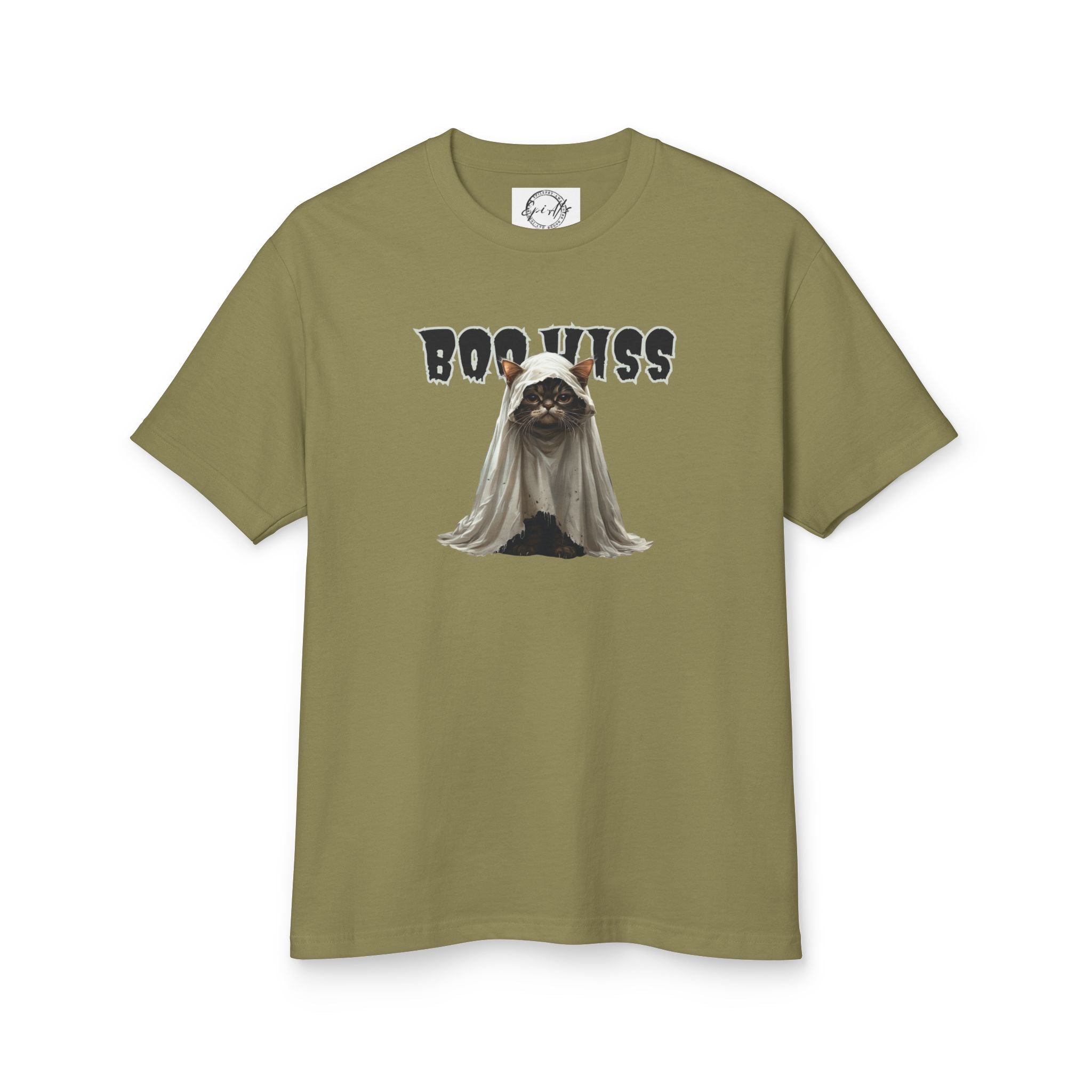 Boo Hiss Ghost Kitty Unisex Tee, Halloween Shirt - Clothing, T-shirts - EpiAl's Shop