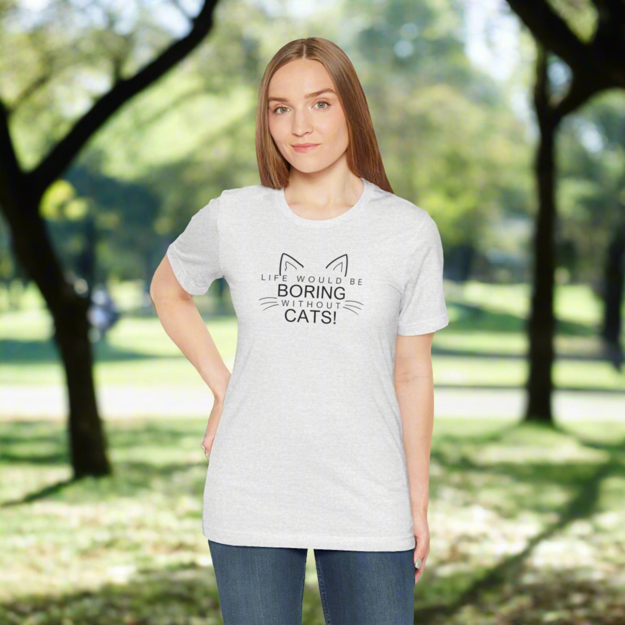 Boring Unisex Jersey Short Sleeve Tee - T - Shirt - Epileptic Al’s Shop