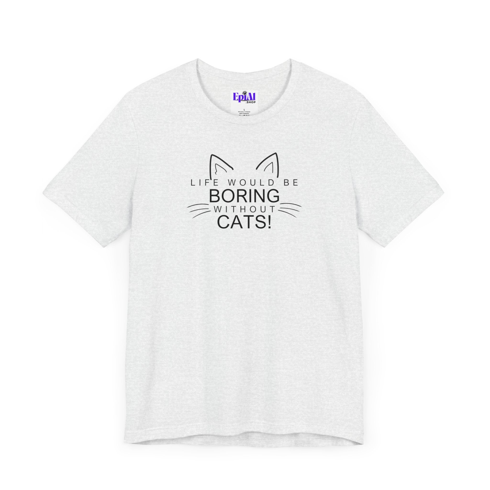 Boring Unisex Jersey Short Sleeve Tee - T - Shirt - Epileptic Al’s Shop