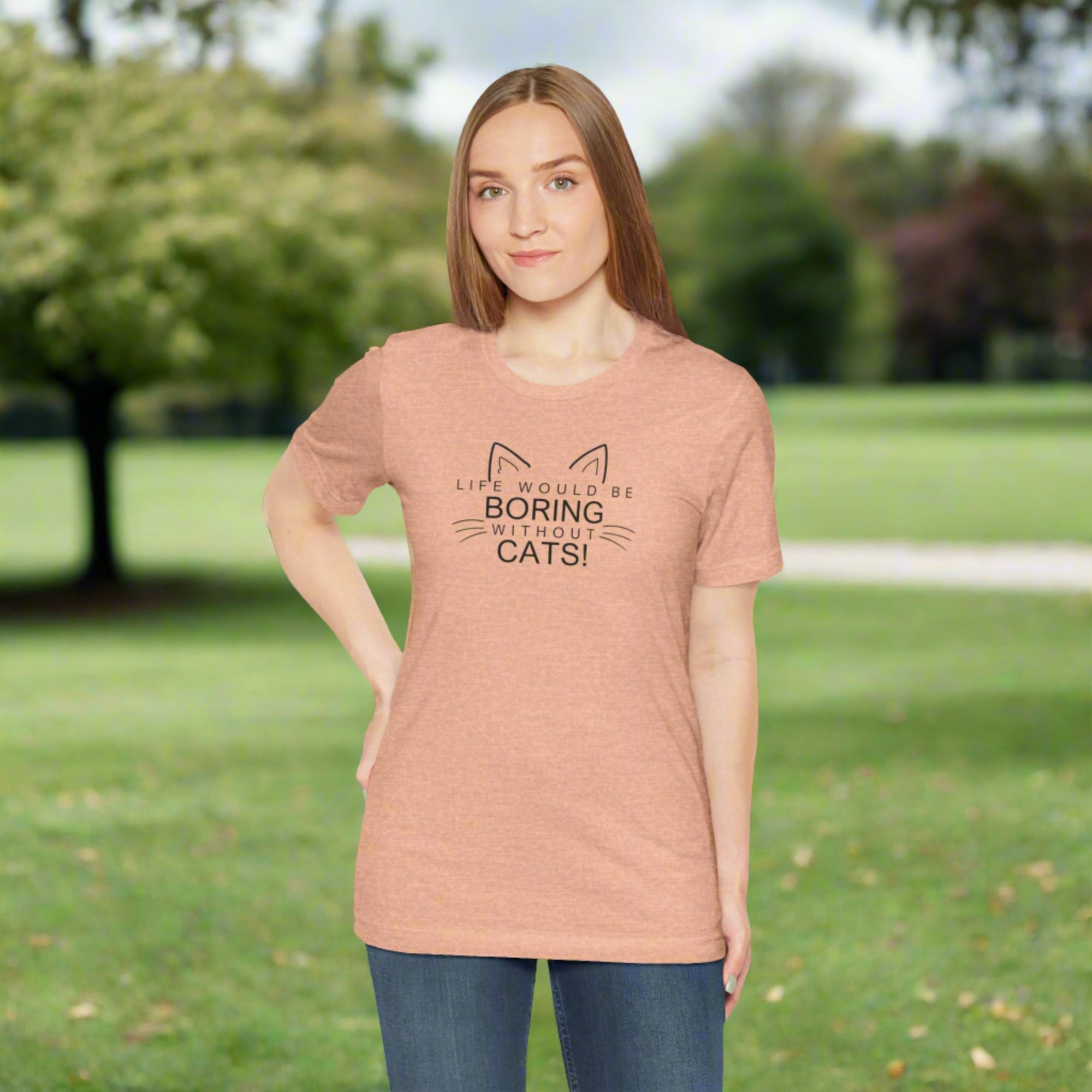 Boring Unisex Jersey Short Sleeve Tee - T - Shirt - Epileptic Al’s Shop