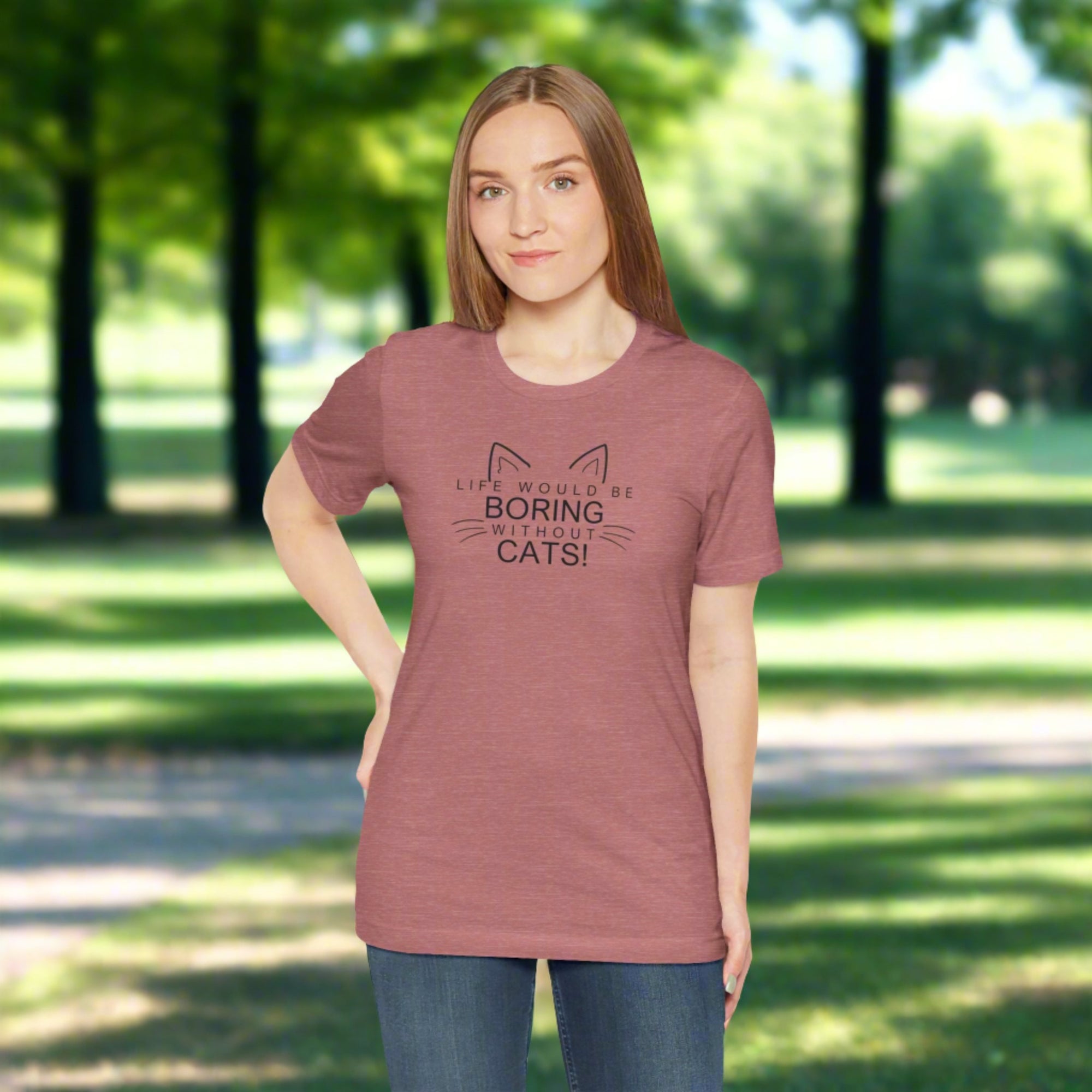 Boring Unisex Jersey Short Sleeve Tee - T - Shirt - Epileptic Al’s Shop