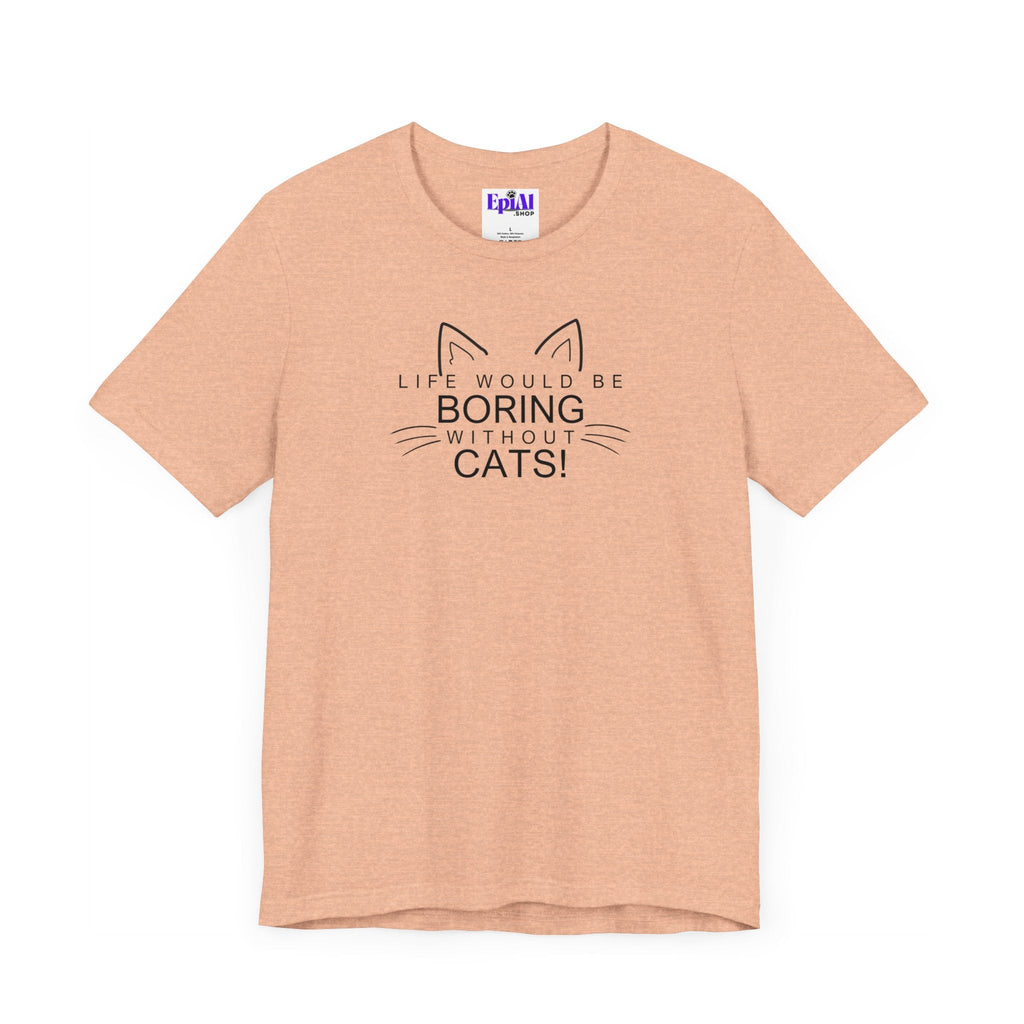 Boring Unisex Jersey Short Sleeve Tee - T - Shirt - Epileptic Al’s Shop