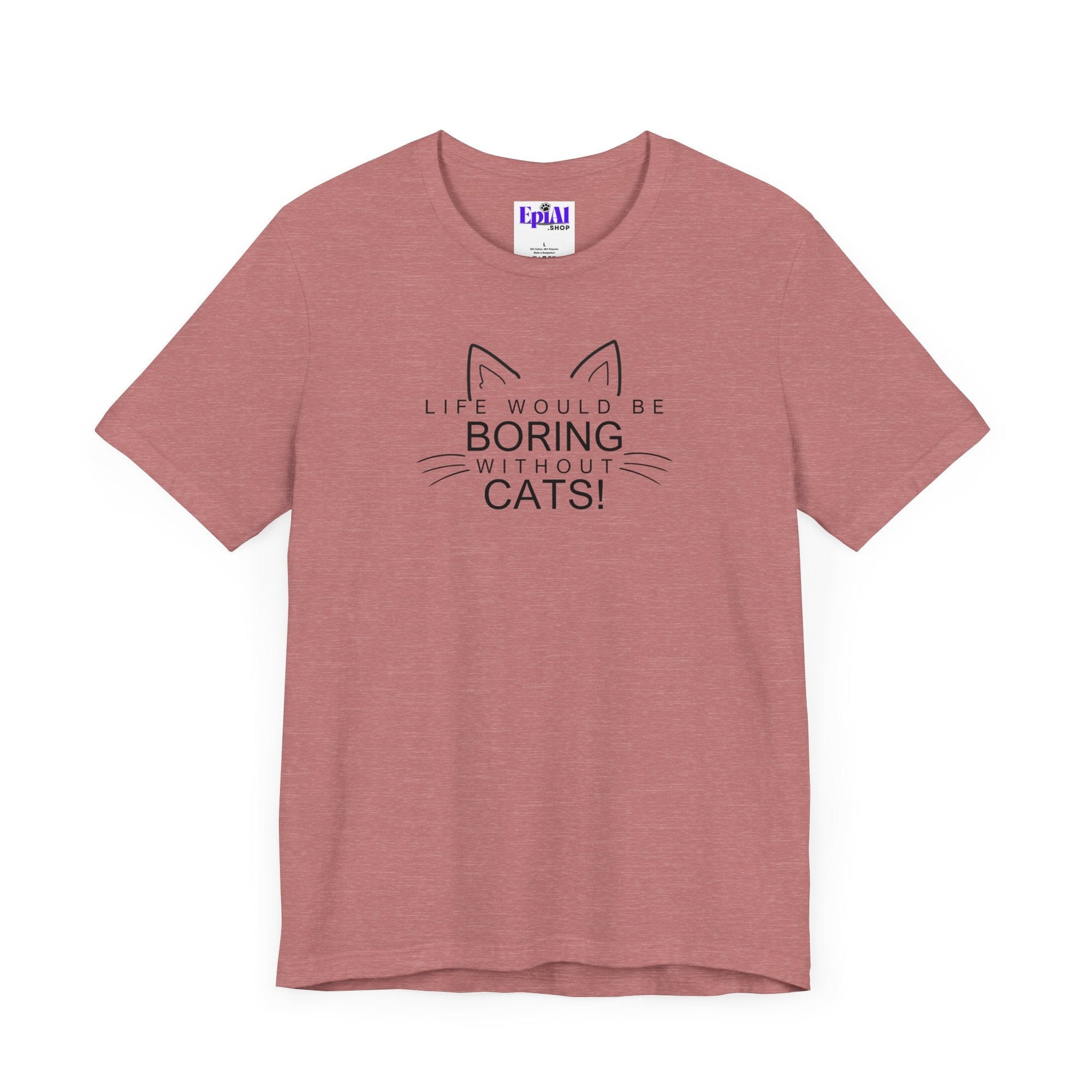 Boring Unisex Jersey Short Sleeve Tee - T - Shirt - Epileptic Al’s Shop