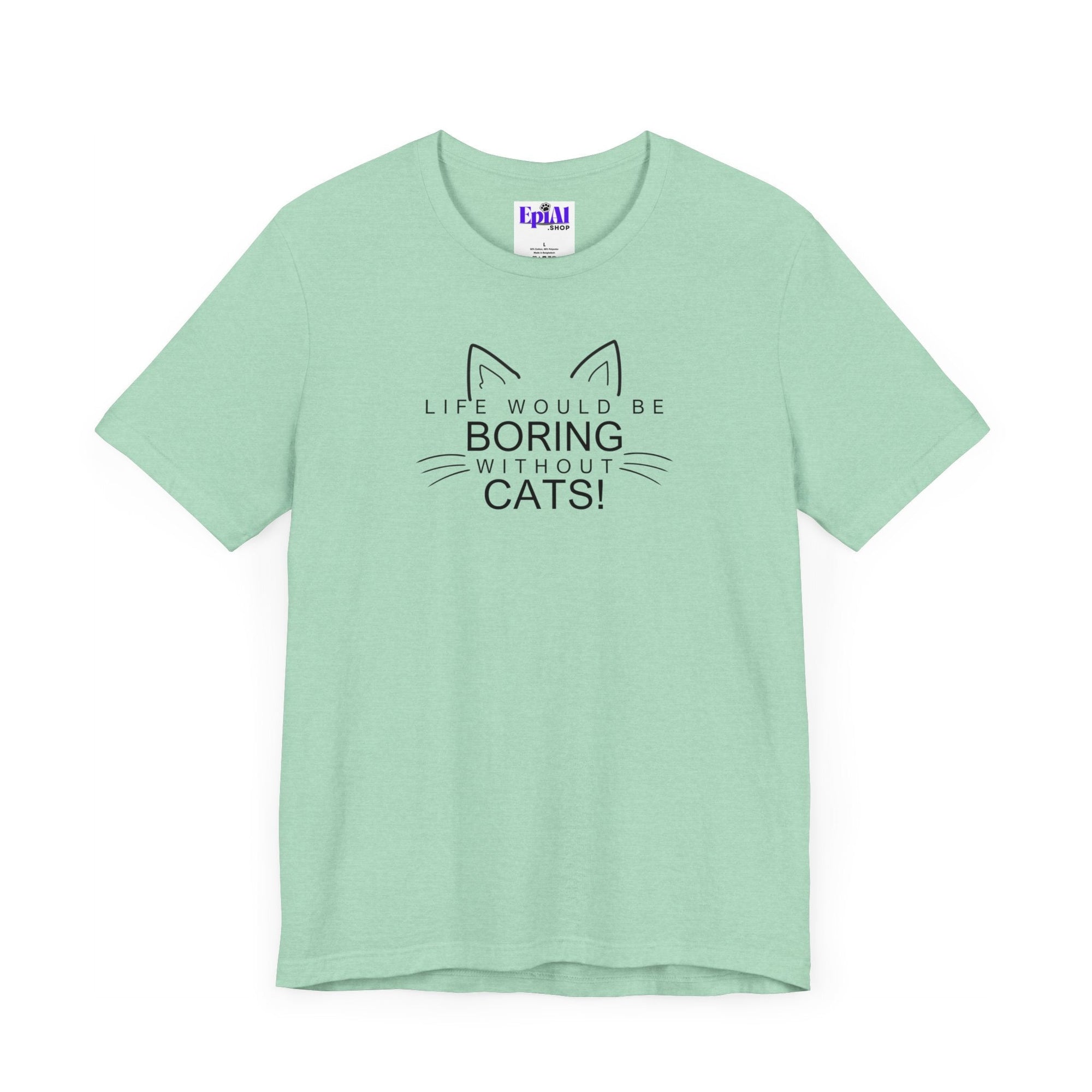 Boring Unisex Jersey Short Sleeve Tee - T - Shirt - Epileptic Al’s Shop