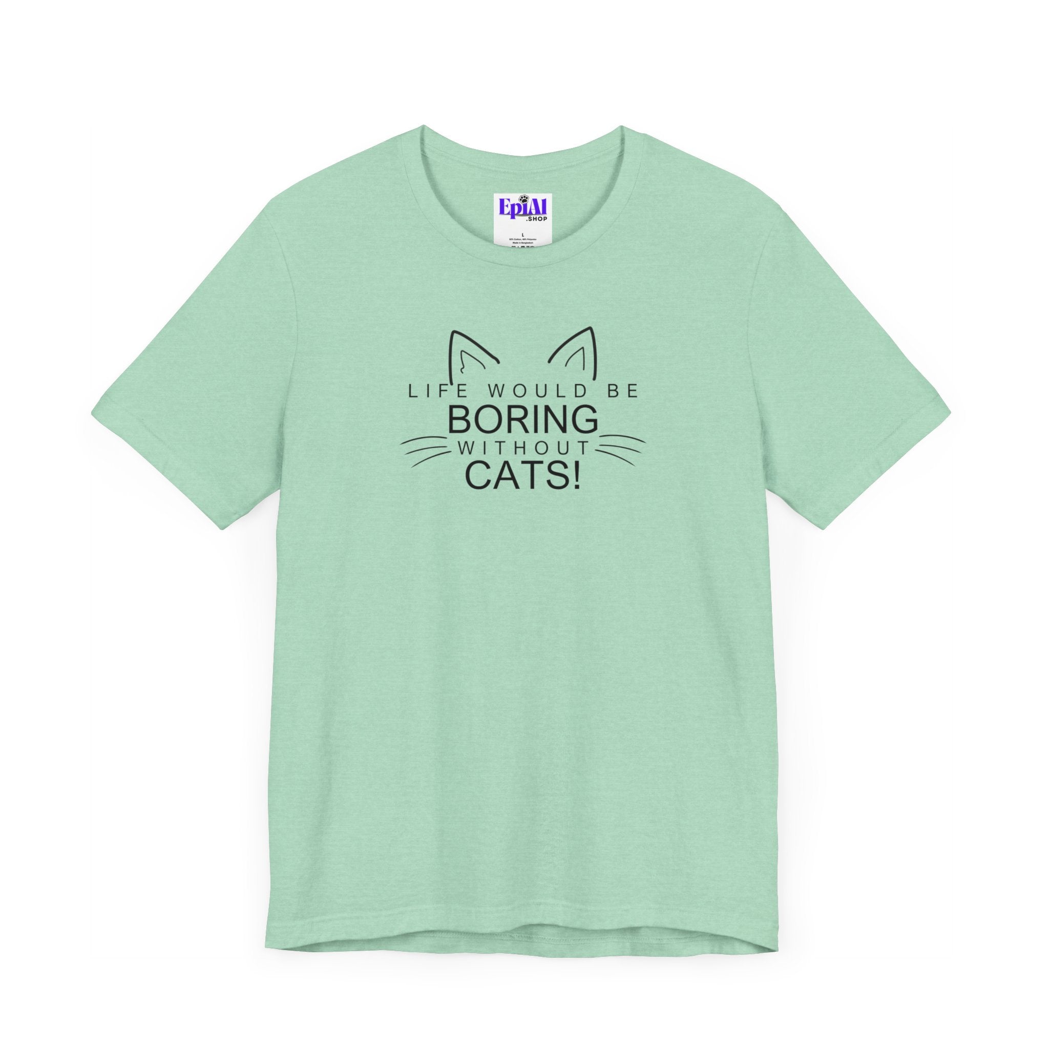 Boring Unisex Jersey Short Sleeve Tee - T - Shirt - Epileptic Al’s Shop