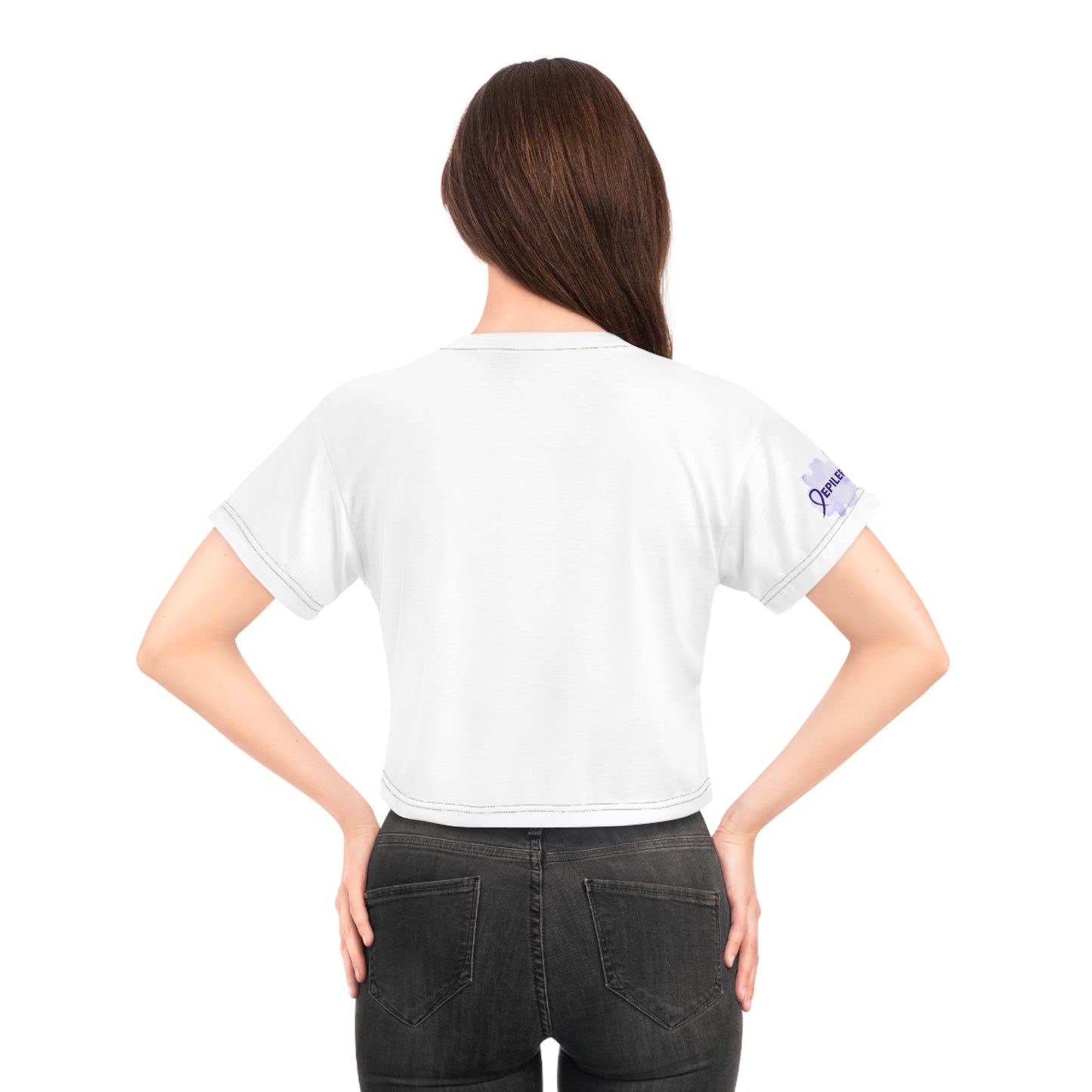 Boss Babe Crop Tee - All Over Prints - Epileptic Al’s Shop