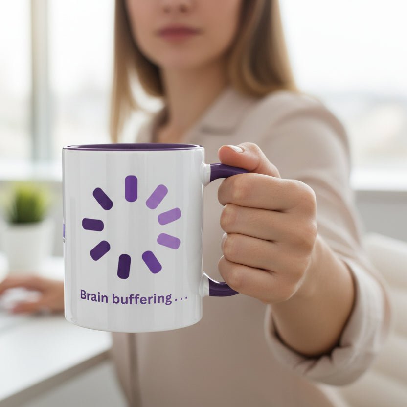 Brain Buffering… Coffee Mug - Drinkware, Coffee Mugs - EpiAl's Shop