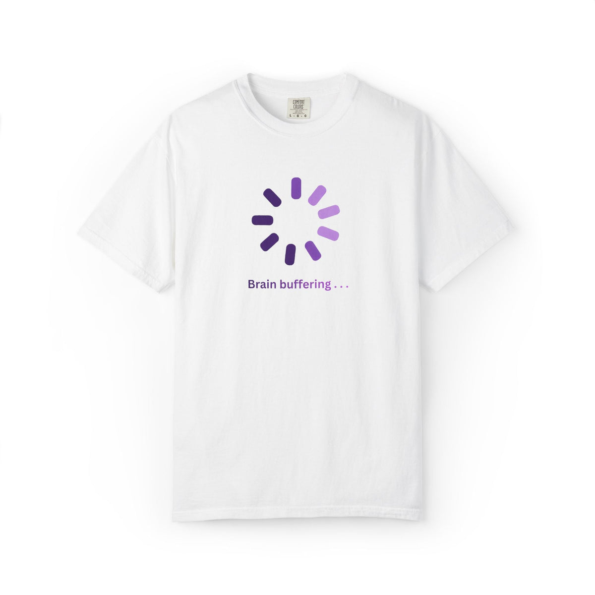 Brain Buffering… Purple Awareness T-Shirt - Clothing, Unisex, T-Shirts - EpiAl's Shop