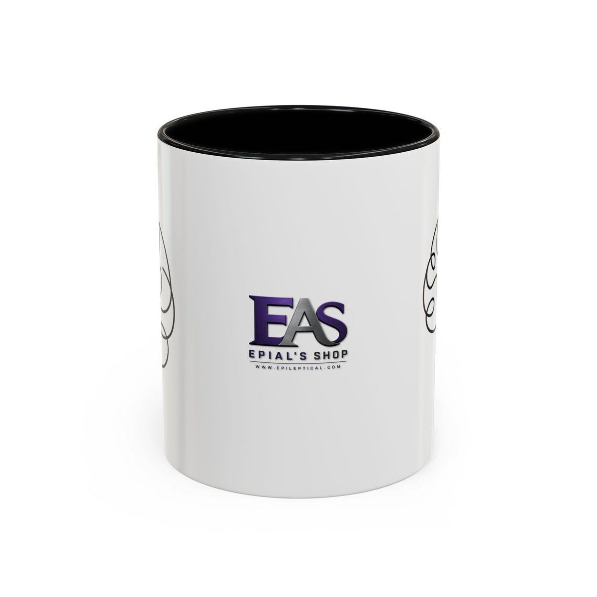 Brain Lightning Bolt Accent Coffee Mug - Drinkware, Coffee Mugs - EpiAl's Shop