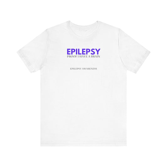 Brain Proof Unisex Jersey Short Sleeve Tee - T-Shirt - EpiAl's Shop