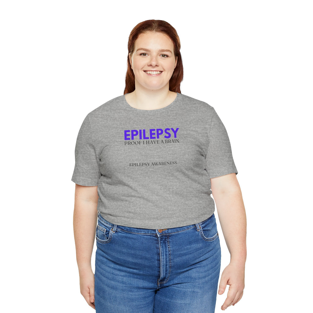 Brain Proof Unisex Jersey Short Sleeve Tee - T-Shirt - EpiAl's Shop