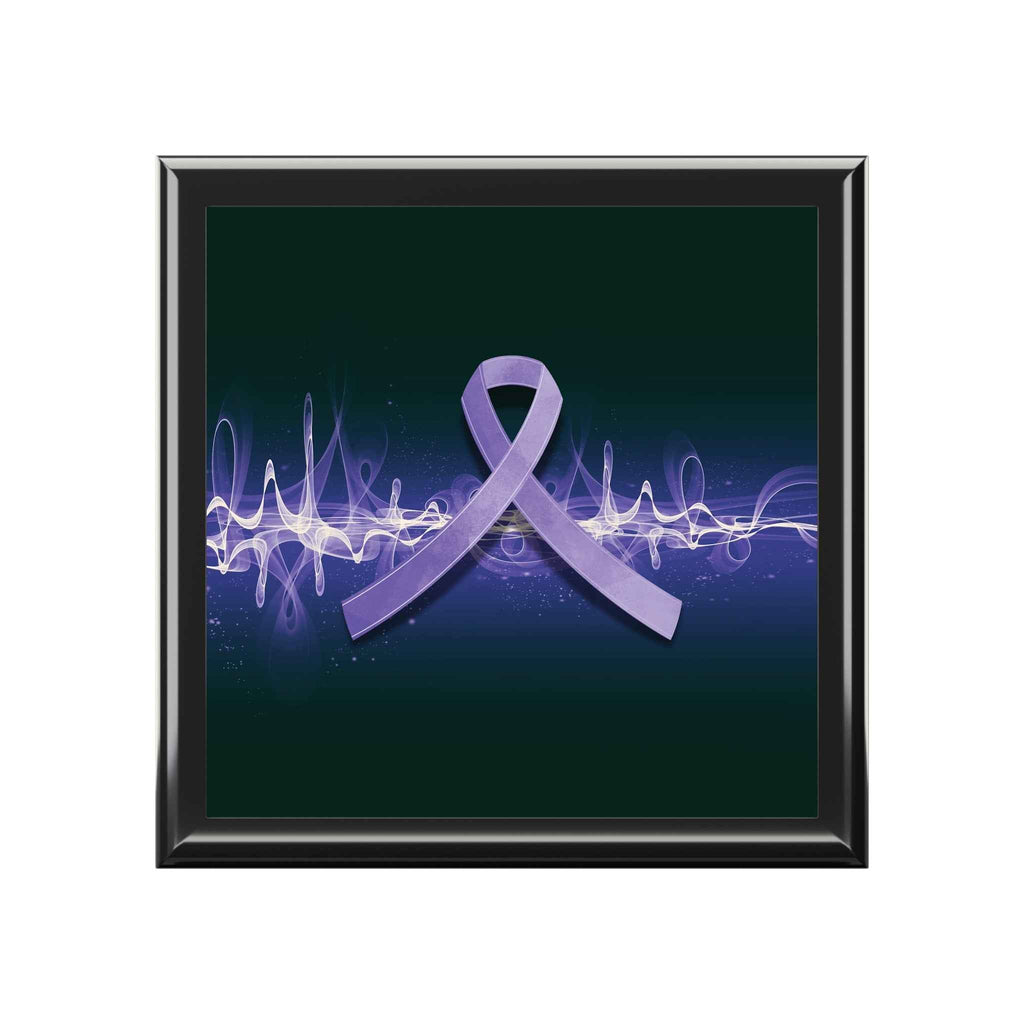 Brain Waves of Strength — Awareness Keepsake Box - Decor, Jewelry Boxes - EpiAl's Shop