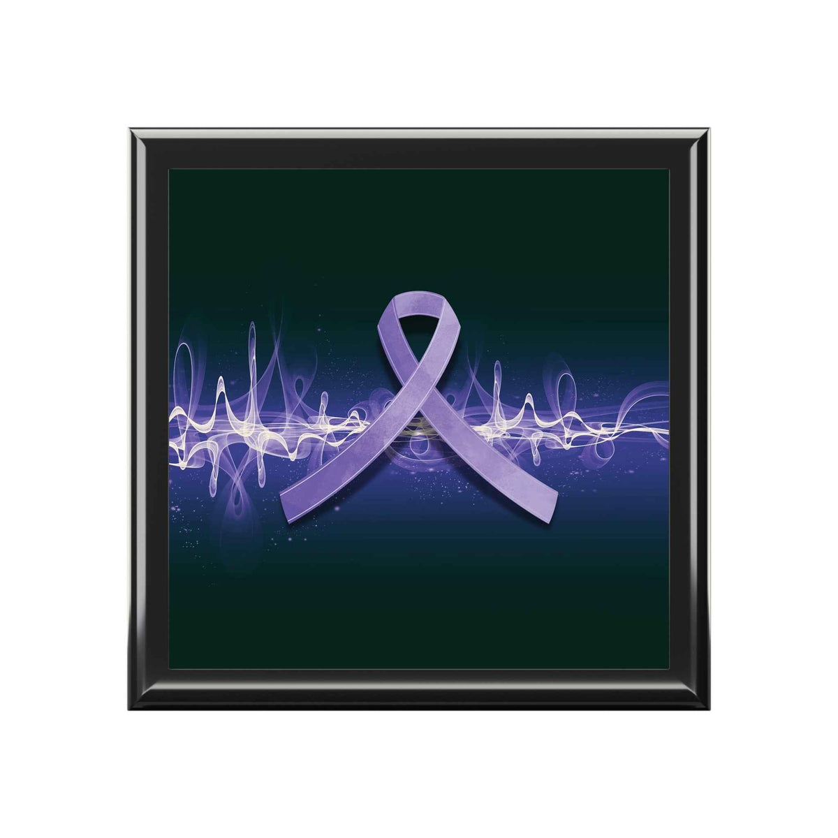 Brain Waves of Strength — Awareness Keepsake Box - Decor, Jewelry Boxes - EpiAl's Shop