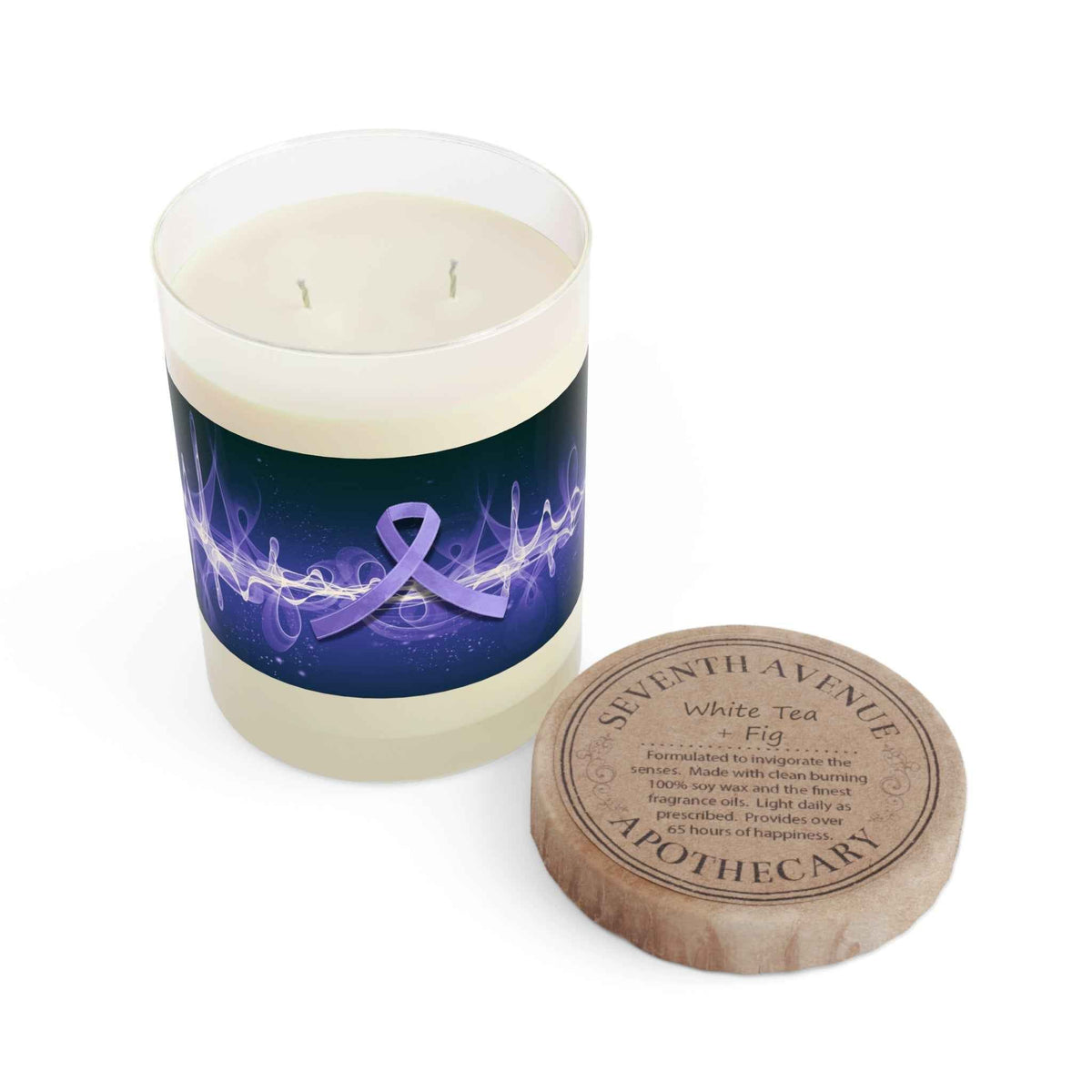 Brain Waves of Strength – Epilepsy Awareness Candle - Decor, Candles, Scented - EpiAl's Shop