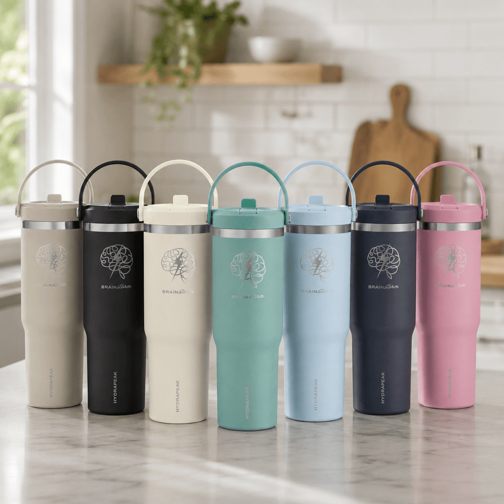 Brainstorm 32 oz Insulated Tumbler with Handle - Drinkware, Tumblers & Travel Mugs - EpiAl's Shop