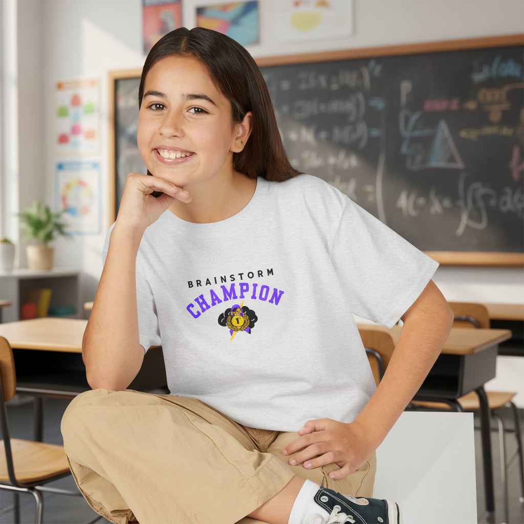 Brainstorm Champion Youth Tee – Neurostrong Kids Edition - Clothing, Youth, Unisex, T-Shirt - EpiAl's Shop