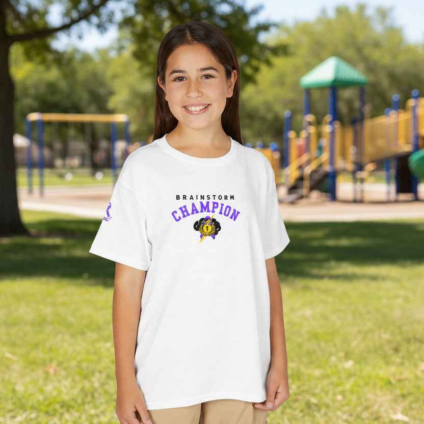 Brainstorm Champion Youth Tee – Neurostrong Kids Edition - Clothing, Youth, Unisex, T-Shirt - EpiAl's Shop