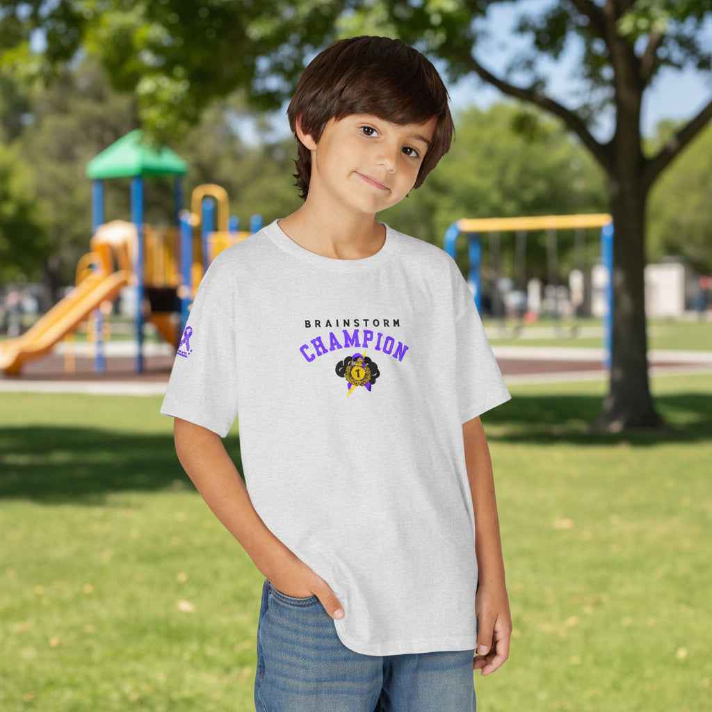 Brainstorm Champion Youth Tee – Neurostrong Kids Edition - Clothing, Youth, Unisex, T-Shirt - EpiAl's Shop