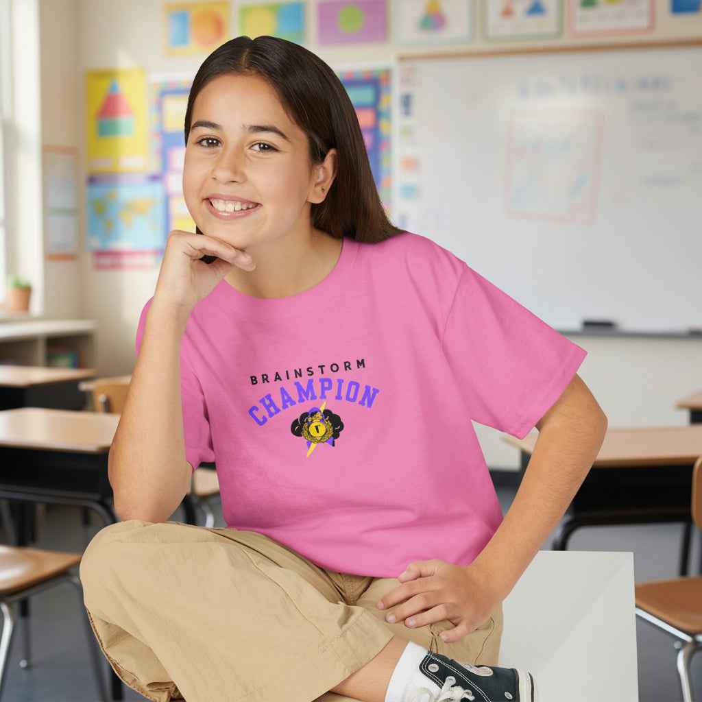 Brainstorm Champion Youth Tee – Neurostrong Kids Edition - Clothing, Youth, Unisex, T-Shirt - EpiAl's Shop