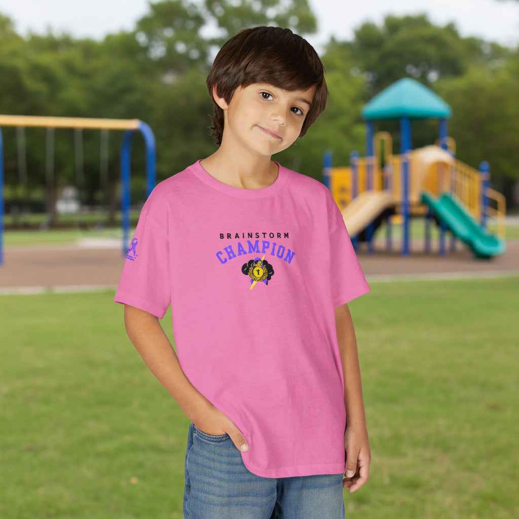 Brainstorm Champion Youth Tee – Neurostrong Kids Edition - Clothing, Youth, Unisex, T-Shirt - EpiAl's Shop