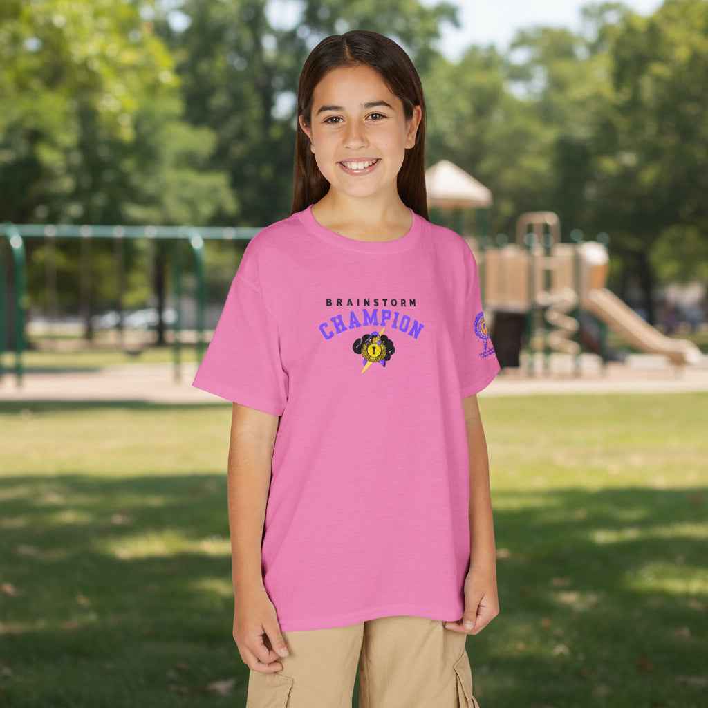Brainstorm Champion Youth Tee – Neurostrong Kids Edition - Clothing, Youth, Unisex, T-Shirt - EpiAl's Shop
