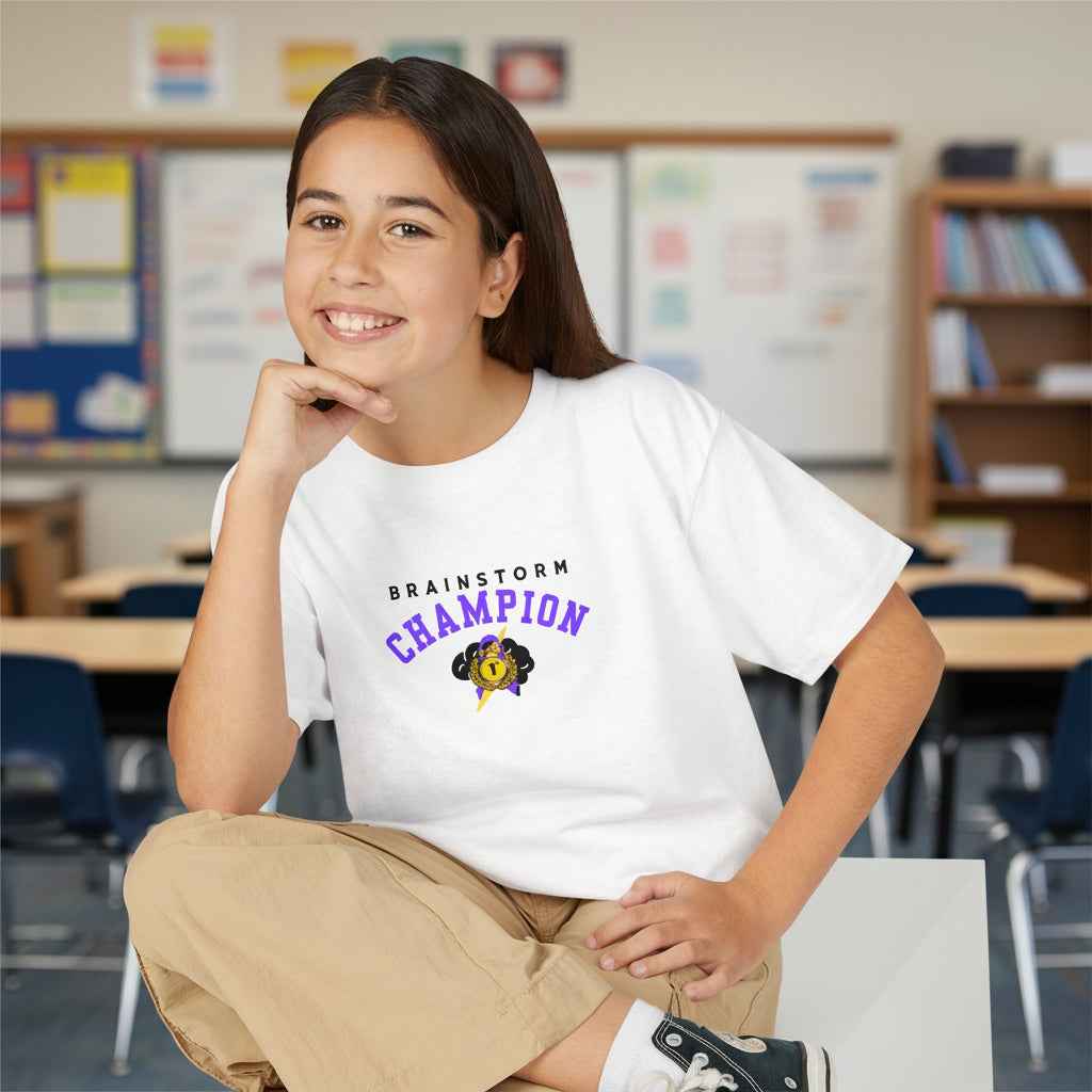 Brainstorm Champion Youth Tee – Neurostrong Kids Edition - Clothing, Youth, Unisex, T-Shirt - EpiAl's Shop