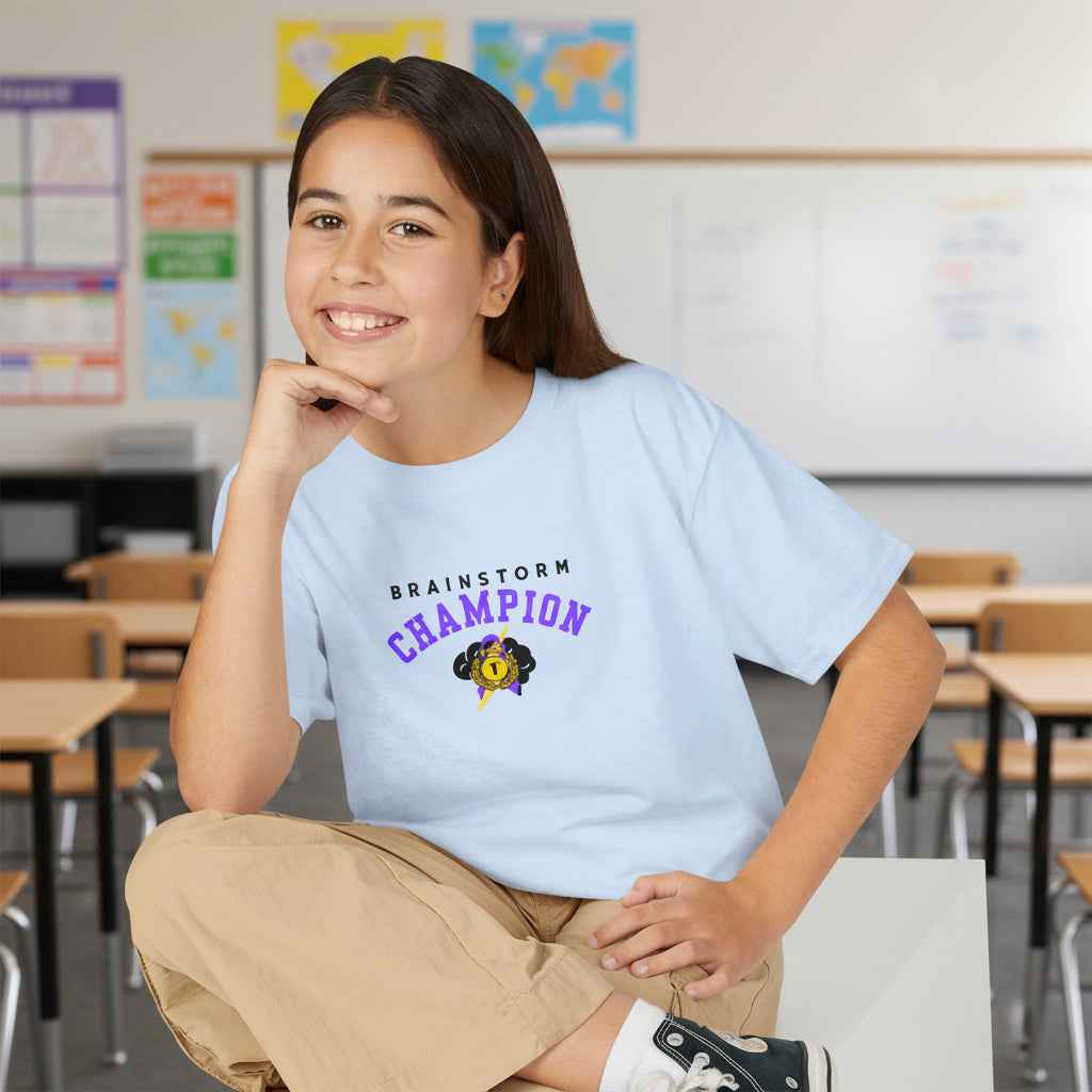 Brainstorm Champion Youth Tee – Neurostrong Kids Edition - Clothing, Youth, Unisex, T-Shirt - EpiAl's Shop