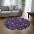 Brainstorm Round Rug for Epilepsy Awareness - Decor, Home, Rugs & Doormats - EpiAl's Shop