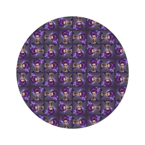 Brainstorm Round Rug for Epilepsy Awareness - Decor, Home, Rugs & Doormats - EpiAl's Shop