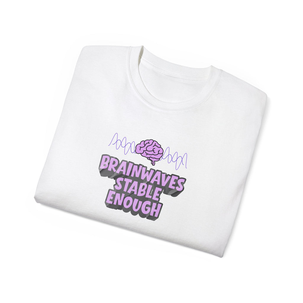 Brainwaves Stable Enough Unisex Heavy Cotton Tee - Clothing, Unisex, T-Shirts - EpiAl's Shop