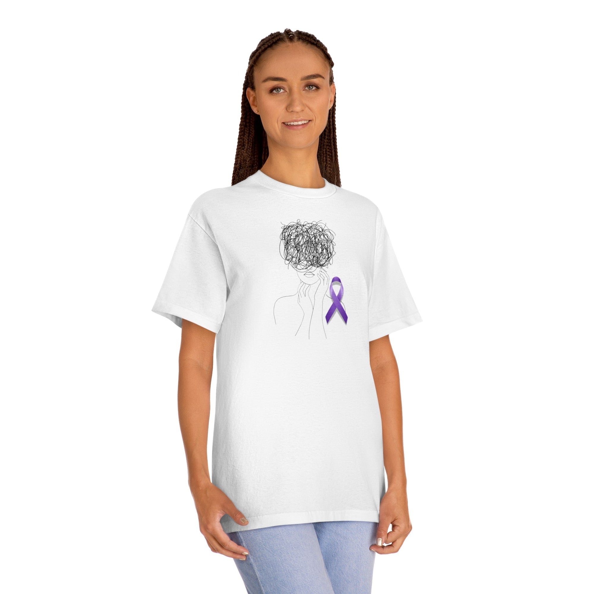 Brave Brain Epilepsy Awareness Unisex Classic Tee - T - Shirt - Epileptic Al’s Shop