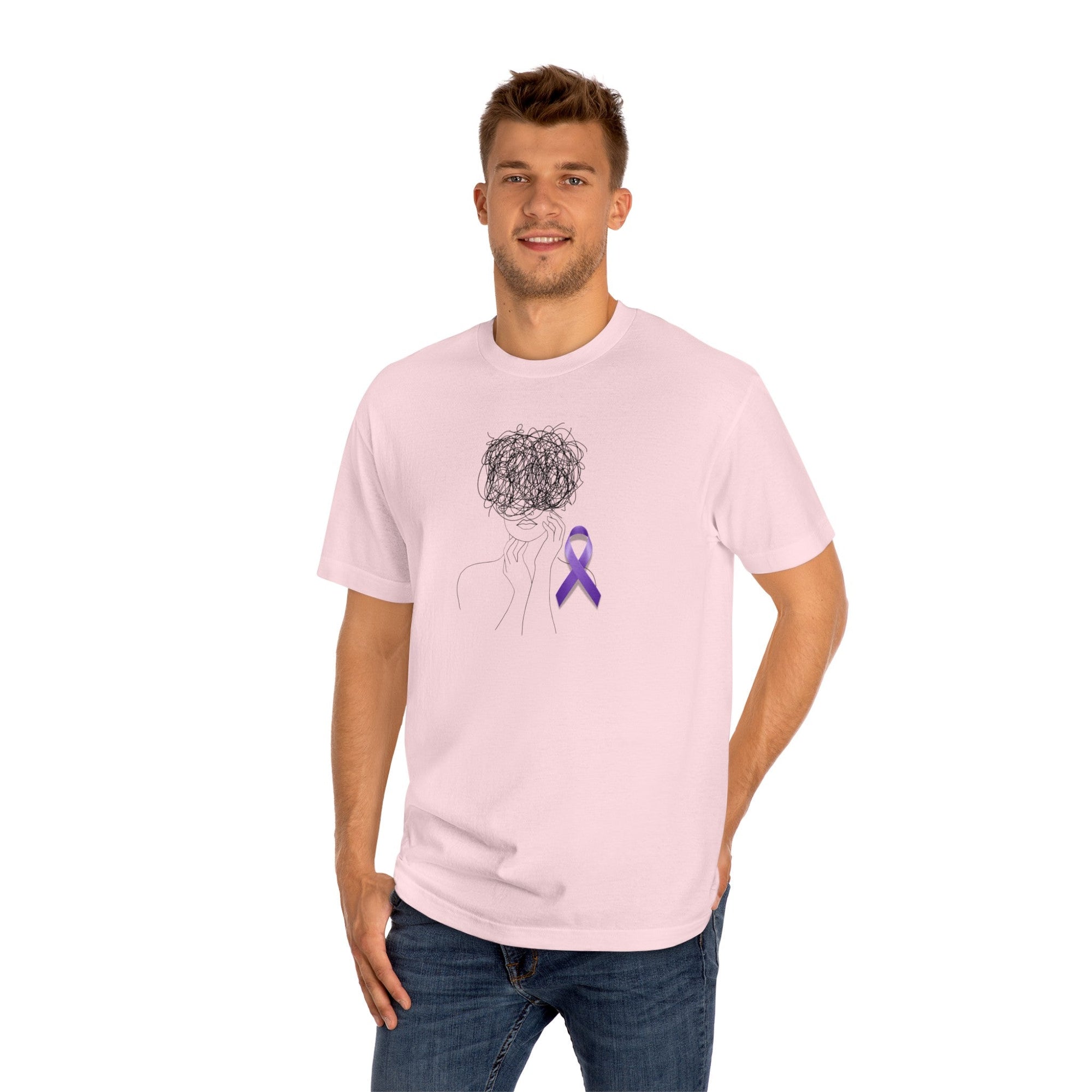 Brave Brain Epilepsy Awareness Unisex Classic Tee - T - Shirt - Epileptic Al’s Shop