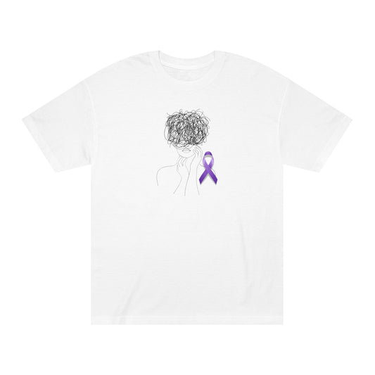Brave Brain Epilepsy Awareness Unisex Classic Tee - T - Shirt - Epileptic Al’s Shop