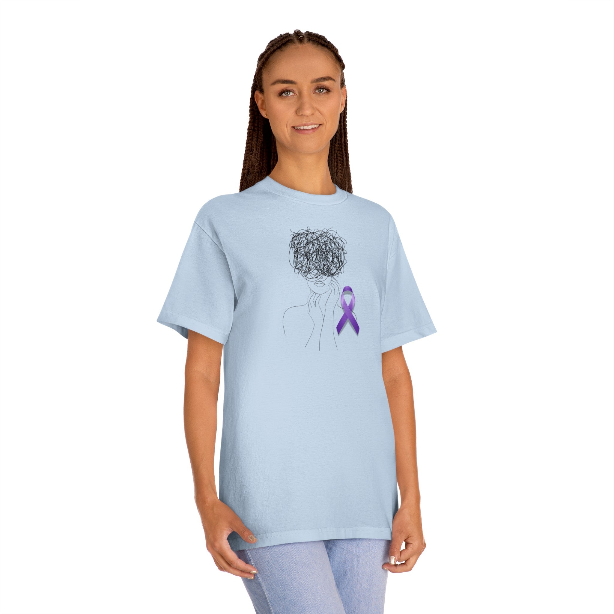 Brave Brain Epilepsy Awareness Unisex Classic Tee - T - Shirt - Epileptic Al’s Shop