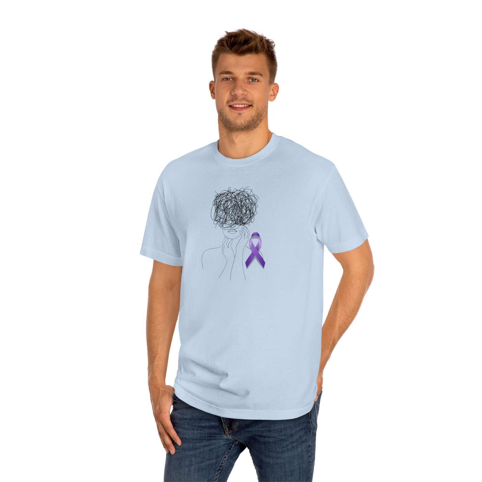 Brave Brain Epilepsy Awareness Unisex Classic Tee - T - Shirt - Epileptic Al’s Shop