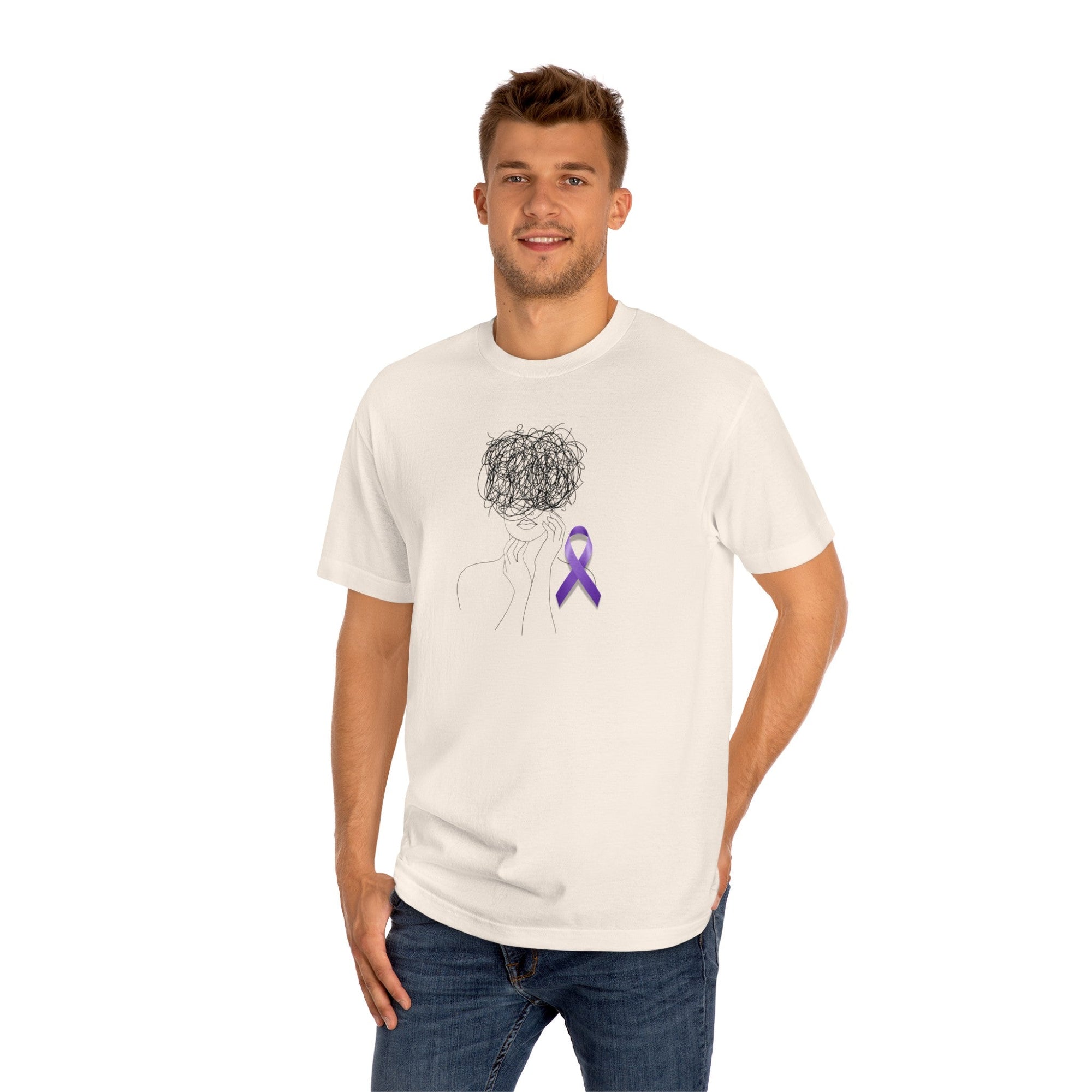 Brave Brain Epilepsy Awareness Unisex Classic Tee - T - Shirt - Epileptic Al’s Shop