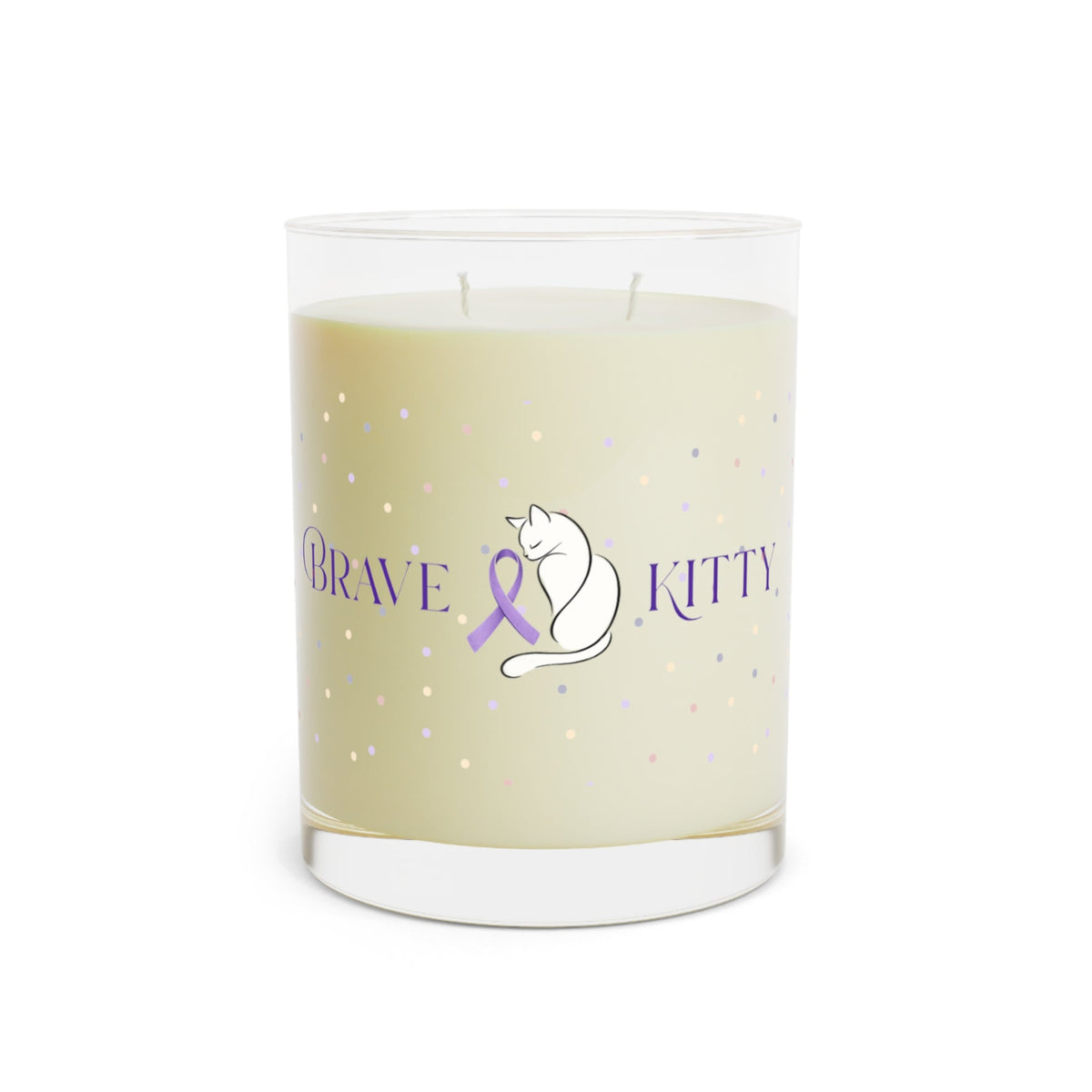 Brave Epikitty Soy Candle | Epileptic Cat Awareness Candle - Decor, Candles, Scented - EpiAl's Shop