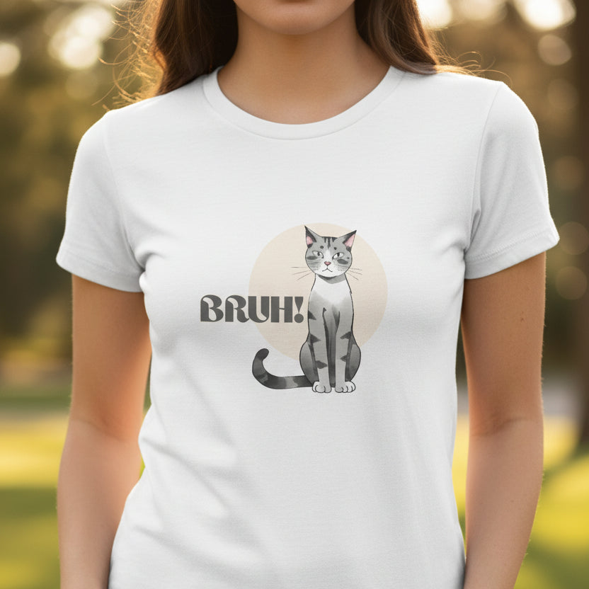 Bruh Women's Favorite Tee - T - Shirt - Epileptic Al’s Shop