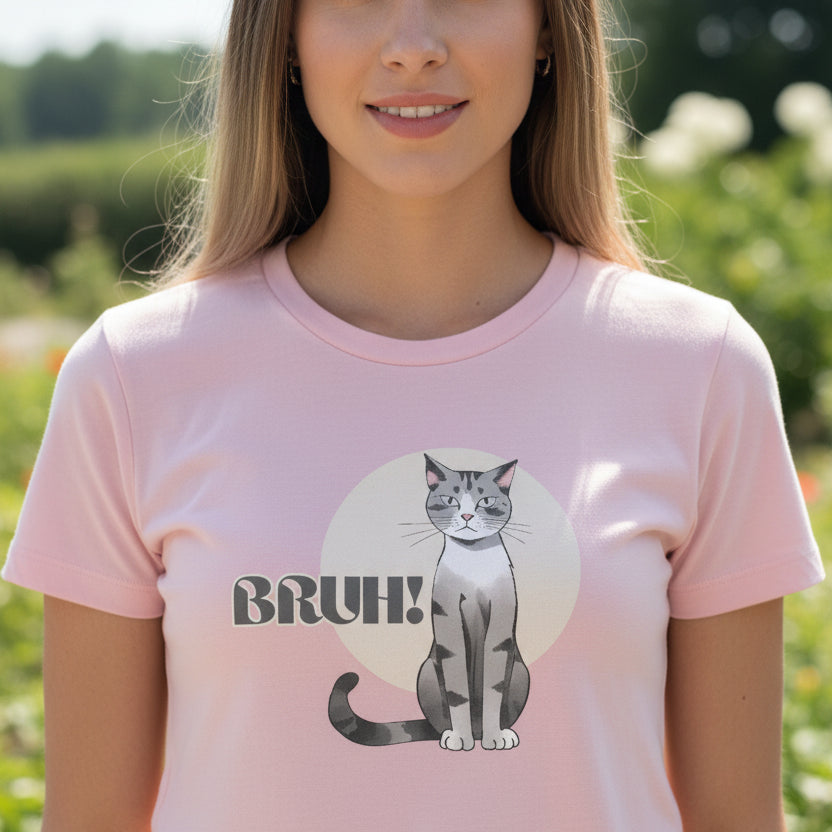 Bruh Women's Favorite Tee - T - Shirt - Epileptic Al’s Shop