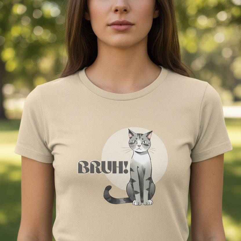 Bruh Women's Favorite Tee - T - Shirt - Epileptic Al’s Shop