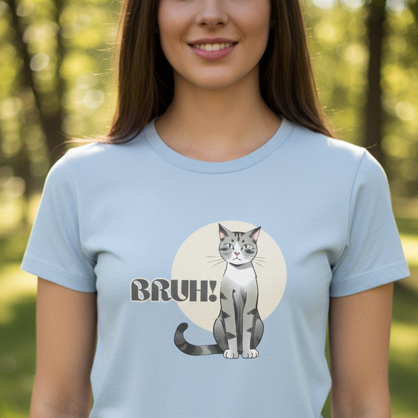 Bruh Women's Favorite Tee - T - Shirt - Epileptic Al’s Shop